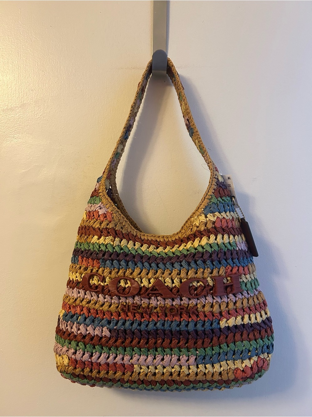 Coach Multicolor Crochet Shoulder Bag